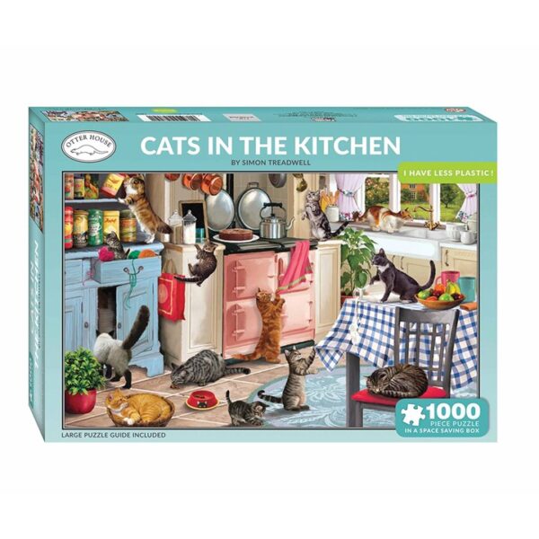 Cats In The Kitchen Jigsaw