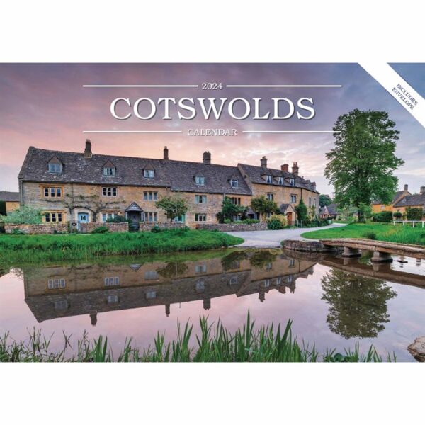 Cotswolds A5 Calendar 2024