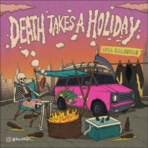 Death Takes a Holiday Calendar 2024