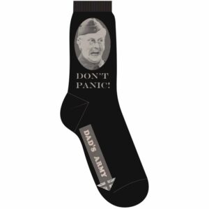Don't Panic! Dad's Army Socks - Size 7 - 11
