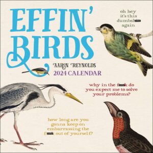 Effin' Birds Calendar 2024