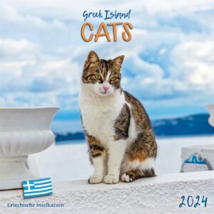 Greek Island Cats Calendar 2024