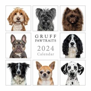 Gruff Pawtraits Calendar 2024