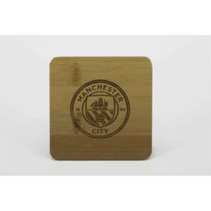 Manchester City FC Bamboo Coaster