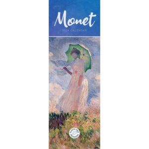 Monet Slim Calendar 2024