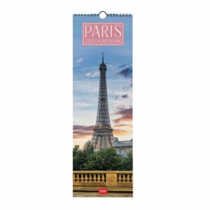 Paris Deluxe Slim Calendar 2024