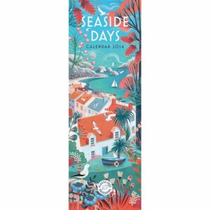 Seaside Days Slim Calendar 2024
