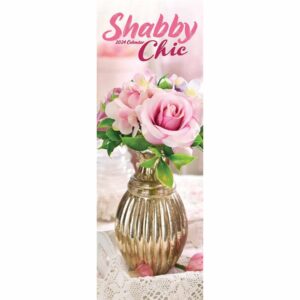 Shabby Chic Slim Calendar 2024