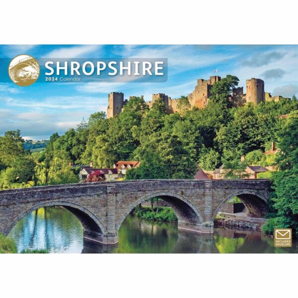 Shropshire A4 Calendar 2024