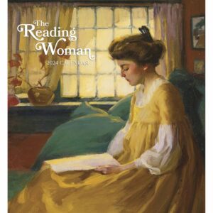 The Reading Woman Mini Calendar 2024