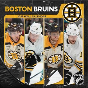 Boston Bruins NHL Calendar 2025