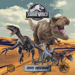 Jurassic World Calendar 2025