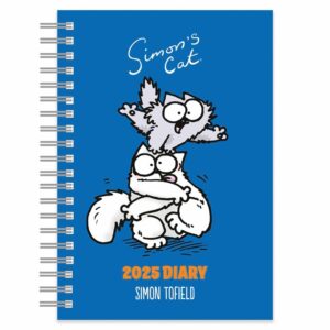Simon's Cat A5 Diary 2025