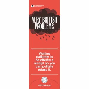 Very British Problems Slim Calendar 2025