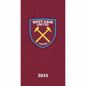 West Ham United FC Slim Diary 2025