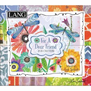 For A Dear Friend Mini Desk Calendar 2025