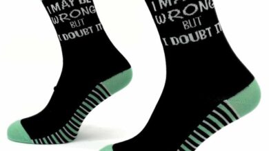 I May Be Wrong But I Doubt It Socks - Size 4 - 8