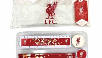 Liverpool FC Pencil Case Particle Stationery Set