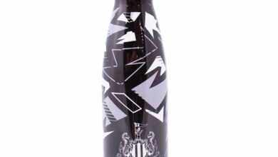 Newcastle United FC Pattern Water Bottle