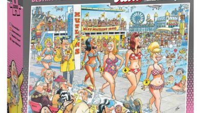Wasgij? Retro Destiny 9 Super Models Jigsaw