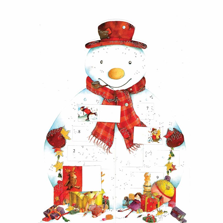 Snowman 3D Advent Traditional Calendar