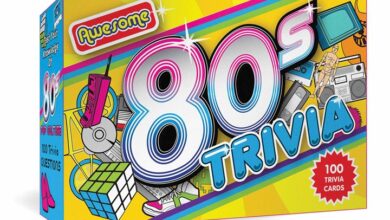 Awesome 80s Trivia Cards