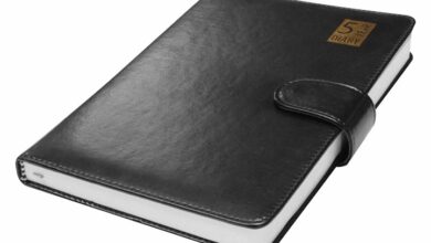 Black 5 Year Perpetual A5 Diary
