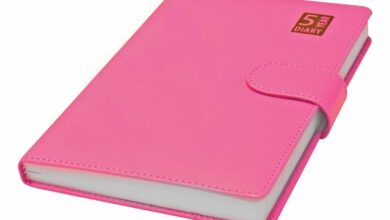 Pink 5 Year Perpetual A5 Diary
