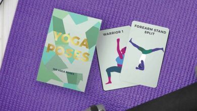 Yoga Poses Cards