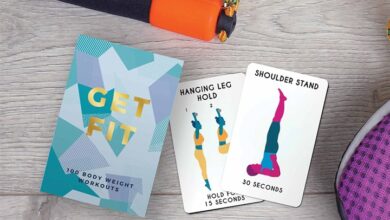 Get Fit Workout Cards