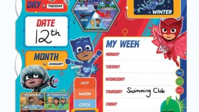 PJ Masks Official My First Calendar