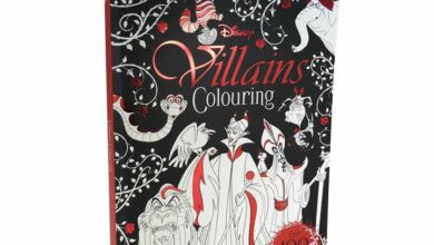 Disney Villains Colouring Book