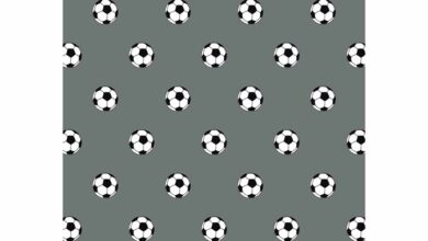 Grey Footballs A3 Calendar Gift Wrap Envelope