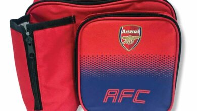 Arsenal FC Lunch Bag with Bottle Holder