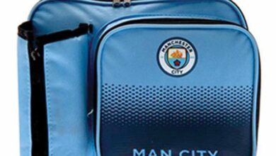 Manchester City FC Lunch Bag With Bottle Holder