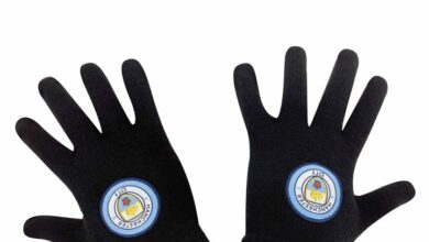 Manchester City FC Gloves - Size Junior