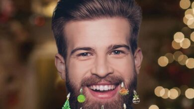 Festive Feast Beard Baubles