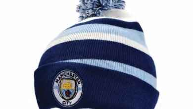 Manchester City FC Bobble Hat