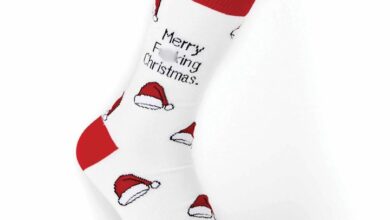 Merry F*cking Christmas Socks - UK Size 6 - 11
