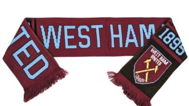 West Ham United FC Nero Scarf