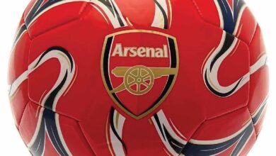 Arsenal FC Cosmos Football Size 5 Deflated
