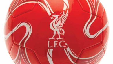 Liverpool FC Cosmos Football Size 5 Deflated