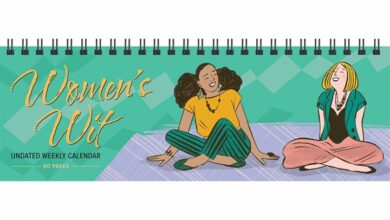 Women's Wit Weekly Perpetual Desk Calendar