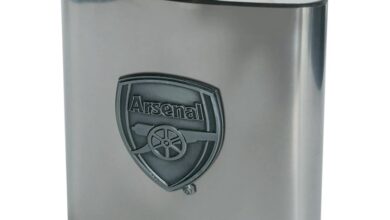 Arsenal FC Stainless Steel Hip Flask