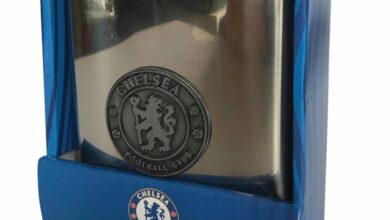 Chelsea FC Stainless Steel Hip Flask