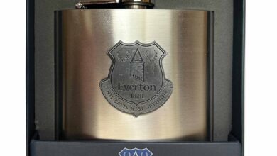 Everton FC Stainless Steel Hip Flask
