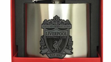 Liverpool FC Stainless Steel Hip Flask