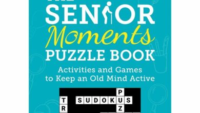 Senior Moments Puzzle Book