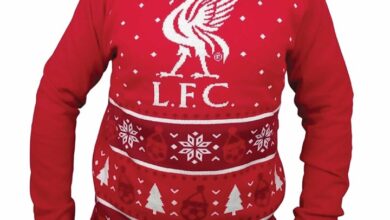 Liverpool FC Christmas Jumper Small