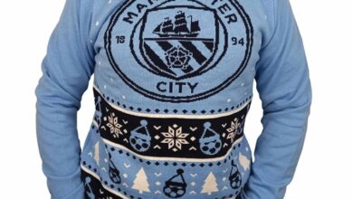 Manchester City FC Christmas Jumper XXL